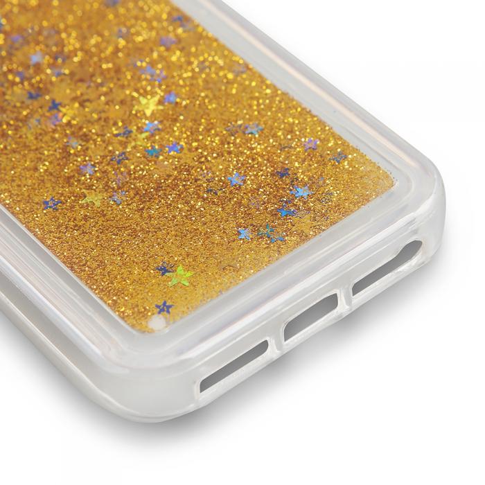 UTGATT4 - Glitter Skal till Apple iPhone 5/5S/SE - Guld