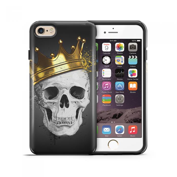 UTGATT5 - Tough mobilskal till Apple iPhone 6(S) - Royal Skull