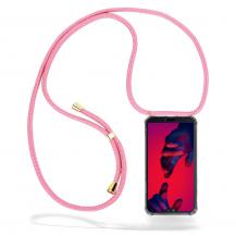 CoveredGear - Boom Necklace Case Huawei P20 Pro - Pink Cord