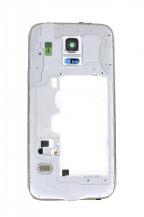 Samsung - Samsung Galaxy S5 Mini G800F Chassi med delar, Vit - Original