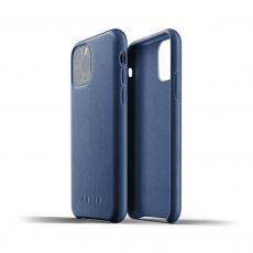 Mujjo - Mujjo Full Leather Case till iPhone 11 Pro Max - Monacoblå