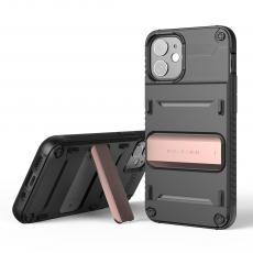 VERUS - VRS DESIGN Damda QuickStand Skal iPhone 12 Mini - Bronze Svart