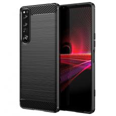 A-One Brand - Sony Xperia 1 IV Skal Carbon Fiber - Svart