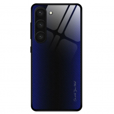 Taltech - Galaxy S23 Plus Mobilskal Carbon Fiber - Mörkblå