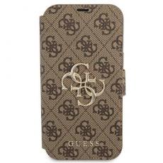 Guess - Guess 4G Big Metal Logo Fodral iPhone 13 Pro / 13 - Brun