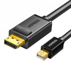 Ugreen - Ugreen DisplayPort Till Mini DisplayPort Kabel 1.5m - Svart