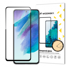 Wozinsky - Wozinsky Samsung Galaxy S23 FE Härdat Glas Skärmskydd Full Glue - Svart