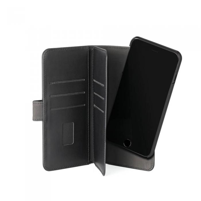 GEAR - GEAR Mobilfodral Svart 7 Kortfack iPhone 11 Pro Max 2in1 Magnetskal