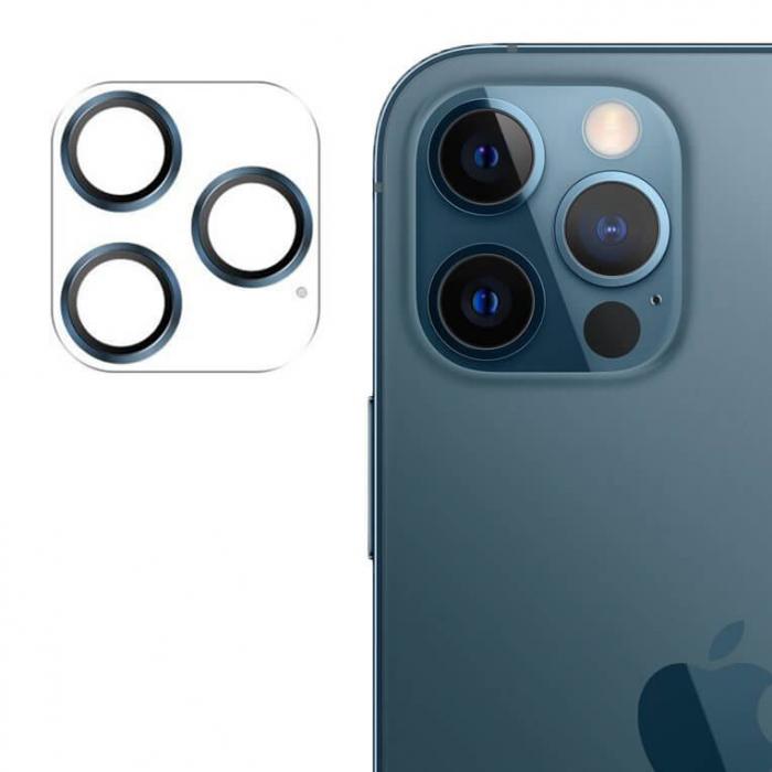 UTGATT5 - Joyroom Shining Series Kamera linskydd iPhone 12 Pro Max Bl