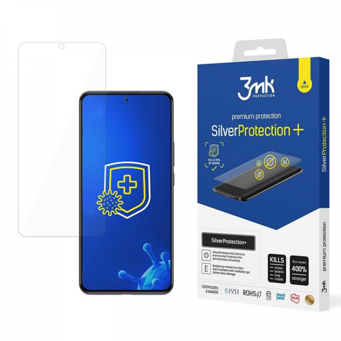 3MK - 3MK Xiaomi 12T/12T Pro Hrdat Glas Skrmskydd Silver