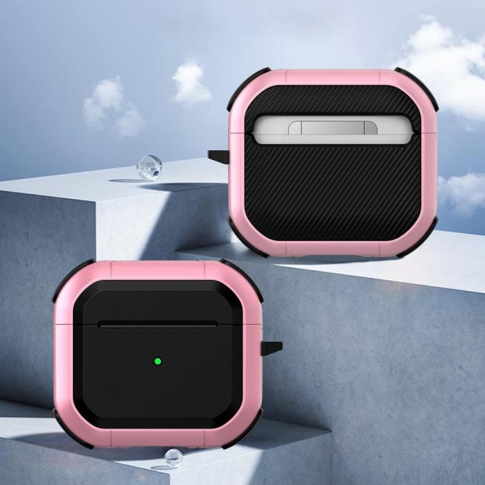 A-One Brand - Eggshell Shockproof Skal till Apple Airpods 3 - Rosa
