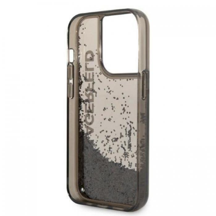 KARL LAGERFELD - Karl Lagerfeld iPhone 14 Pro Max Mobilskal Magsafe Liquid Glitter
