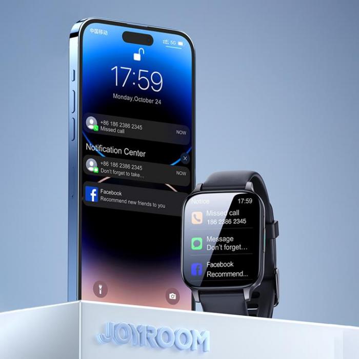 Joyroom - Joyroom Smartwatch Fit Life - Morkgr