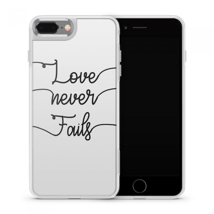 UTGATT5 - Fashion mobilskal till Apple iPhone 8 Plus - Love never fails