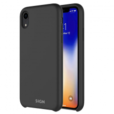 SiGN - SiGN iPhone XR Skal Liquid Silicone - Svart