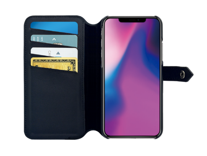 UTGATT4 - Ercko 2-1 Airflex Magnet Case And Wallet iPhone X/Xs Black