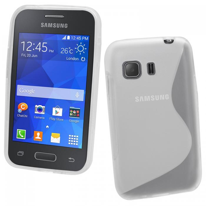 UTGATT5 - Flexicase Skal till Samsung Galaxy Young 2 - Transparent