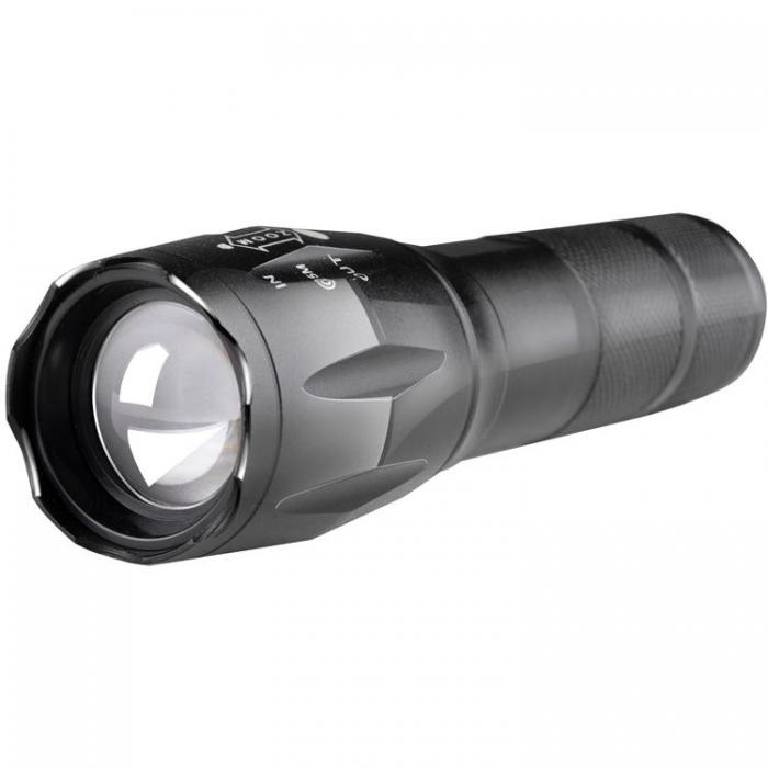 UTGATT1 - Grundig Ficklampa LED Aluminium Zoom