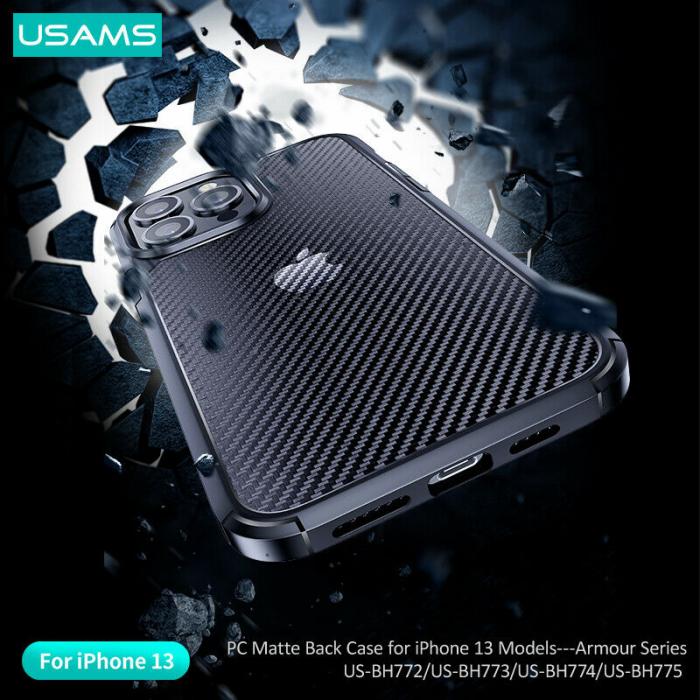 USAMS - USAMS Armour Skal iPhone 13 Pro - Svart