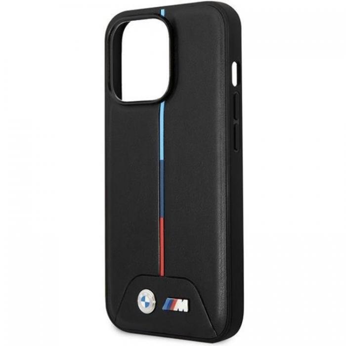 BMW - BMW iPhone 13 Pro Max Mobilskal Magsafe Quilted Tricolor