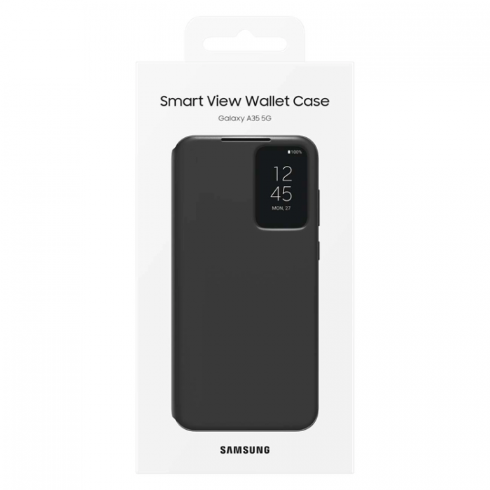 Samsung - Samsung Galaxy A35 5G Plnboksfodral Smart View - Svart