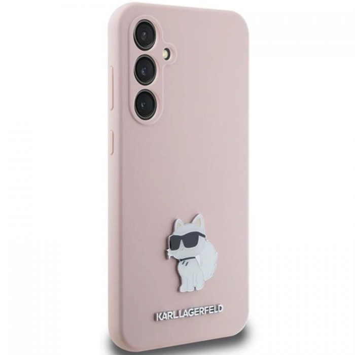 KARL LAGERFELD - Karl Lagerfeld Galaxy S23 Mobilskal Silikon Choupette - Rosa
