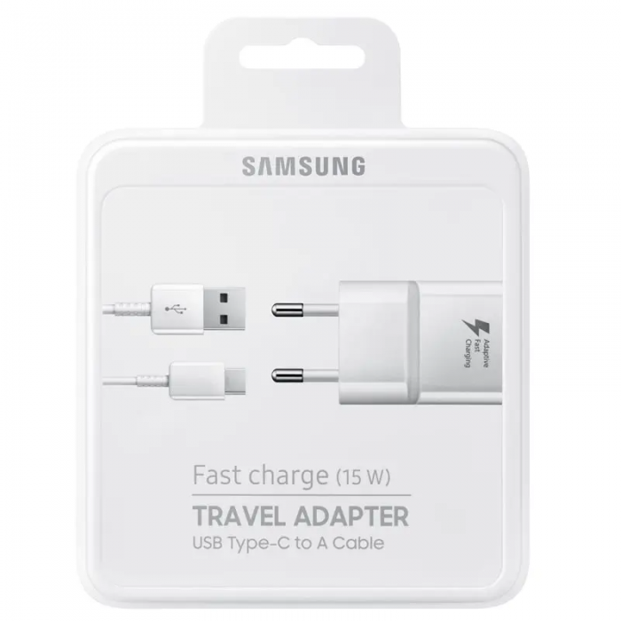 Samsung - Samsung USB-C Snabbladdare EP-TA20 - Vit