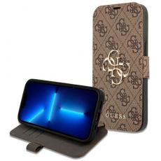 Guess - Guess 4G Big Metal Logo Fodral iPhone 13 Pro Max - Brun