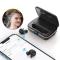 Choetech - Choetech In-ear Hrlurar BH-T05 Solar TWS med Powerbank 2500mAh - Svart