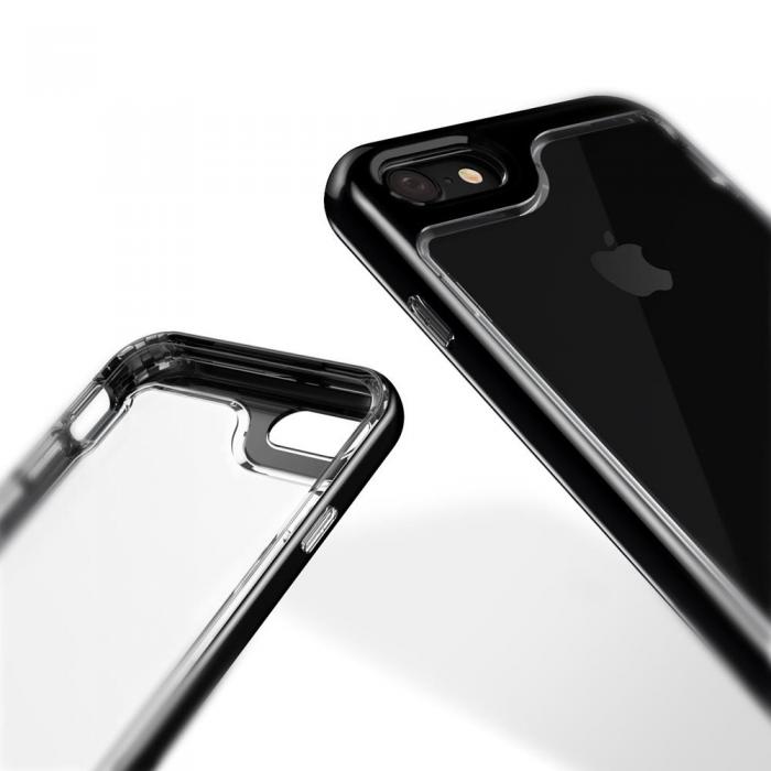 UTGATT5 - Caseology Skyfall Skal till Apple iPhone 7/8/SE 2020 - Jet Svart