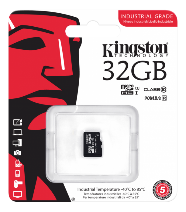 UTGATT5 - Kingston Minneskort 32GB microSDHC UHS-I
