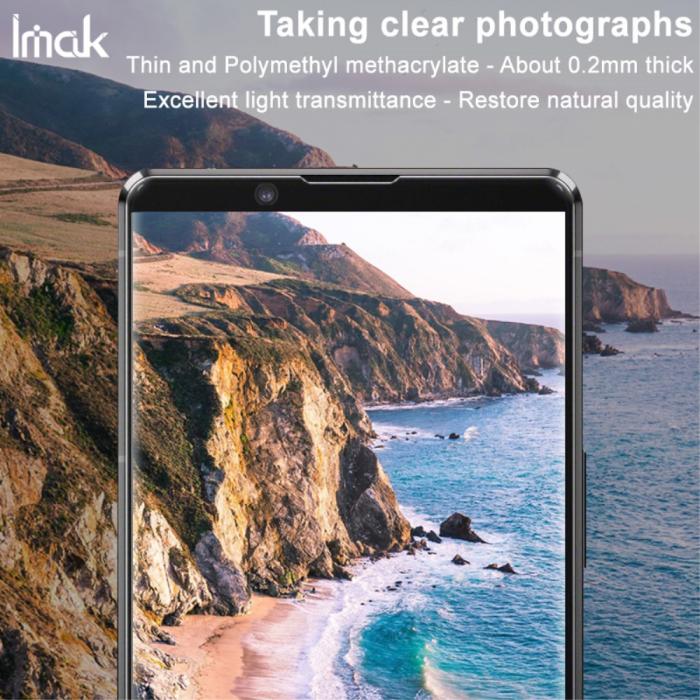 Imak - IMAK 2PCS HD Hrdat glas Kameralinsskydd Sony Xperia 1 II