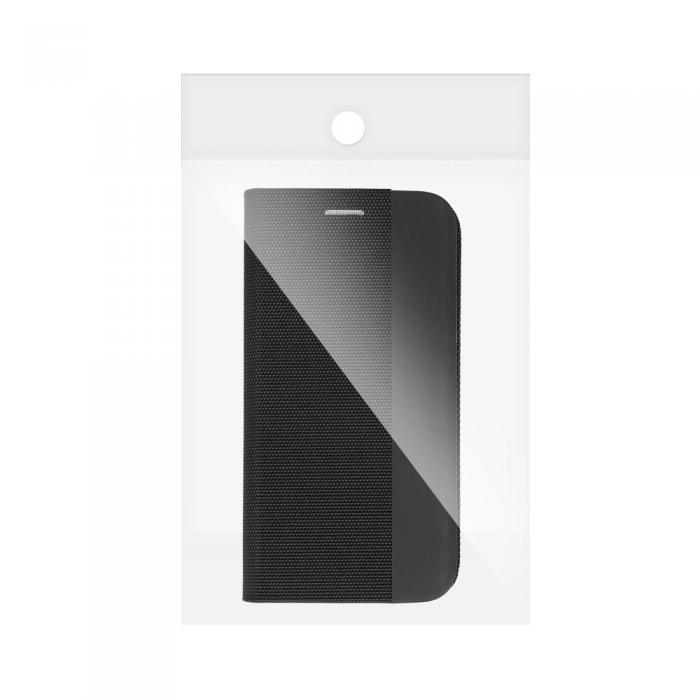 A-One Brand - iPhone 14 Plnboksfodral Sensitive Nylon Svart