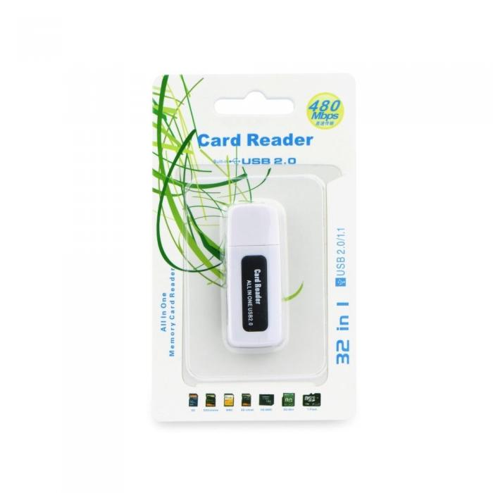 UTGATT1 - Minneskortlsare USB Titanium SDHC/SD/MMC mm Svart