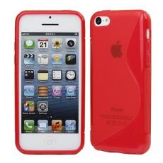 A-One Brand - FlexiCase Skal till Apple iPhone 5C (Röd)