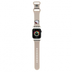 Hello Kitty - Hello Kitty Apple Watch (38/40/41mm) Armband Kitty Head - Beige