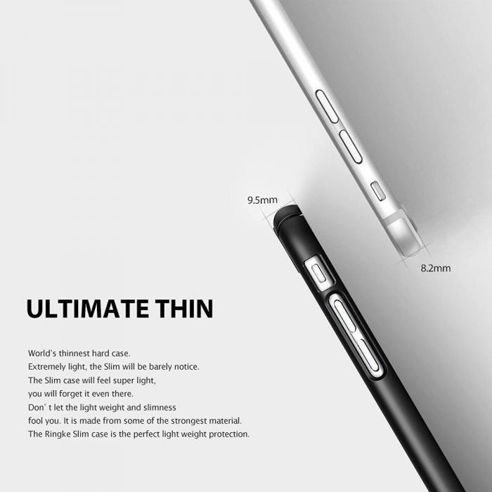 UTGATT5 - Ringke Slim Skal till Apple iPhone 8/7 - Svart