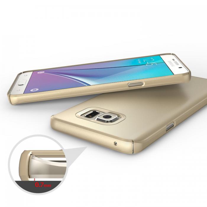 UTGATT5 - Ringke Slim Skal till Samsung Galaxy Note 5 - Guld