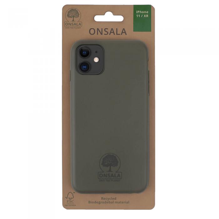 UTGATT1 - ONSALA ECO Mobilskal Grn iPhone 11 / XR