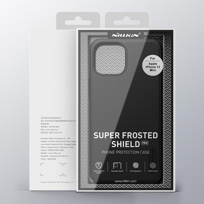 Nillkin - Nillkin Super Frosted Shield Pro Skal iPhone 13 Mini - Rd