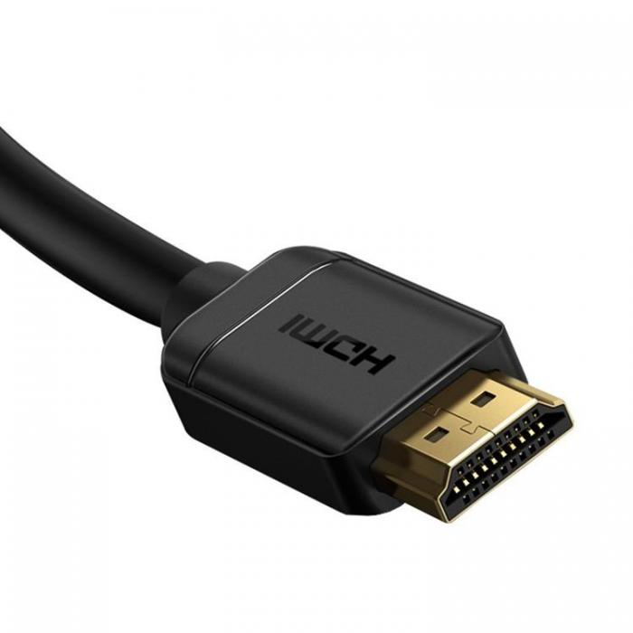 BASEUS - Baseus HDMI 4K Kabel 8 m - Svart