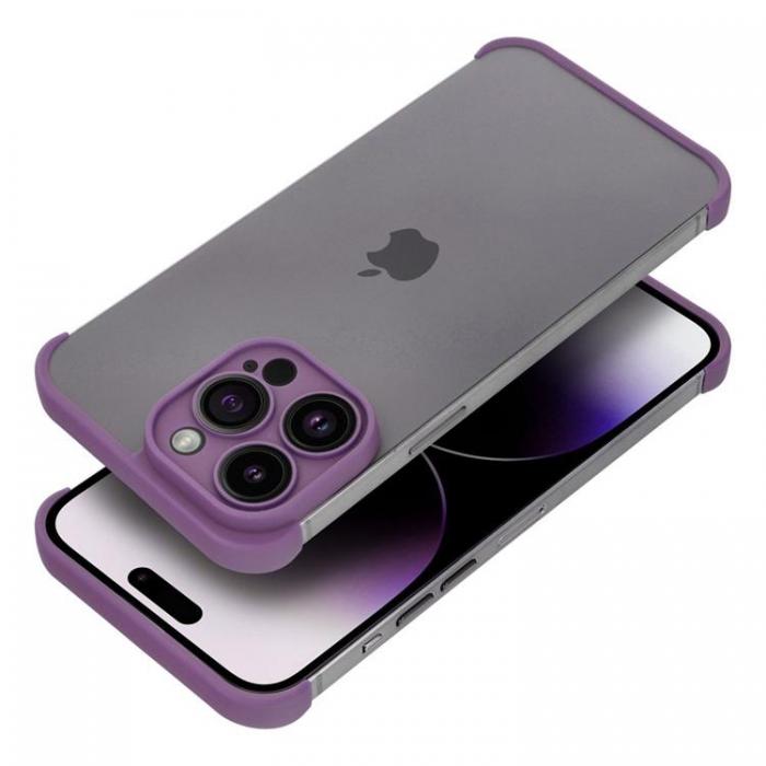 A-One Brand - iPhone 14 Pro Mobilskal Mini Bumpers - Dark Lila