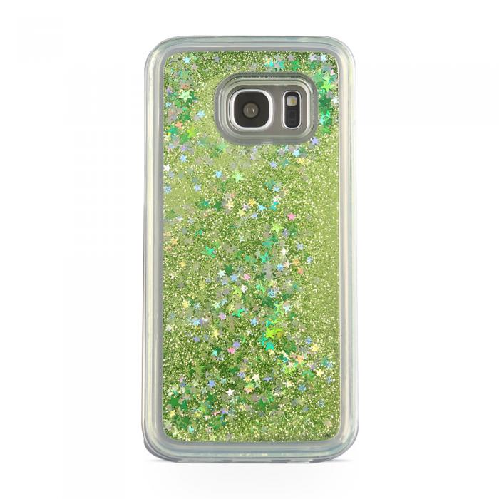UTGATT4 - Glitter Skal till Samsung Galaxy S7 - Grn