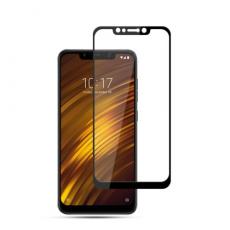 A-One Brand - Härdat Glas Skärmskydd till Xiaomi Pocophone F1 - Svart