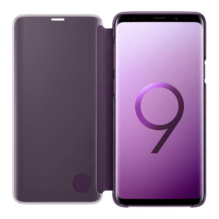 UTGATT4 - Samsung Clear View Cover Galaxy S9+ Purple