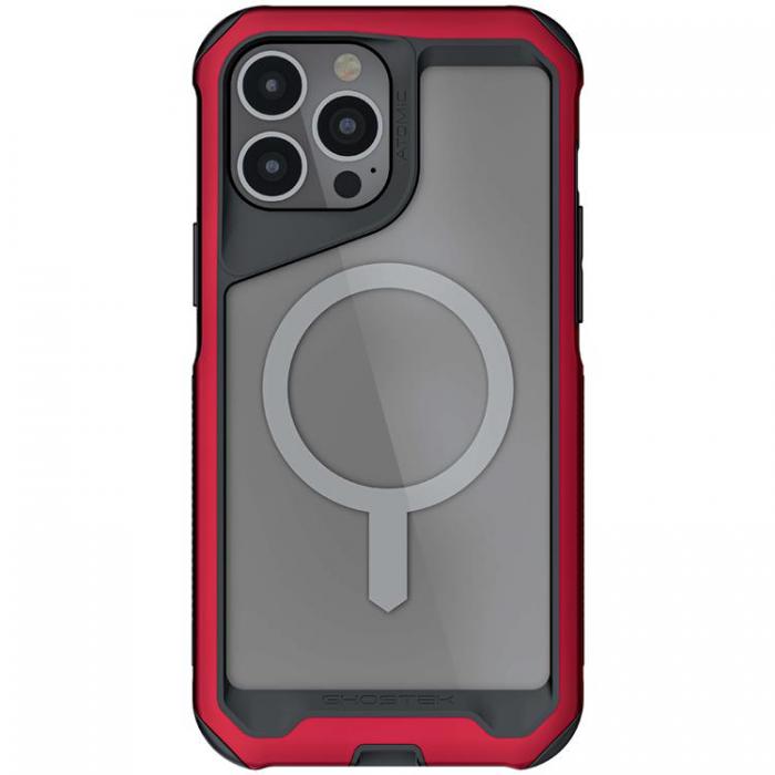 UTGATT5 - Ghostek Atomic Slim Metal MagSafe Skal iPhone 13 Pro - Rd