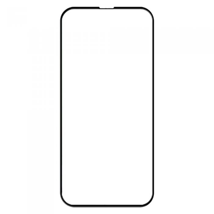A-One Brand - [1-PACK] iPhone 15 Pro Max Hrdat Glas Skrmskydd - Svart
