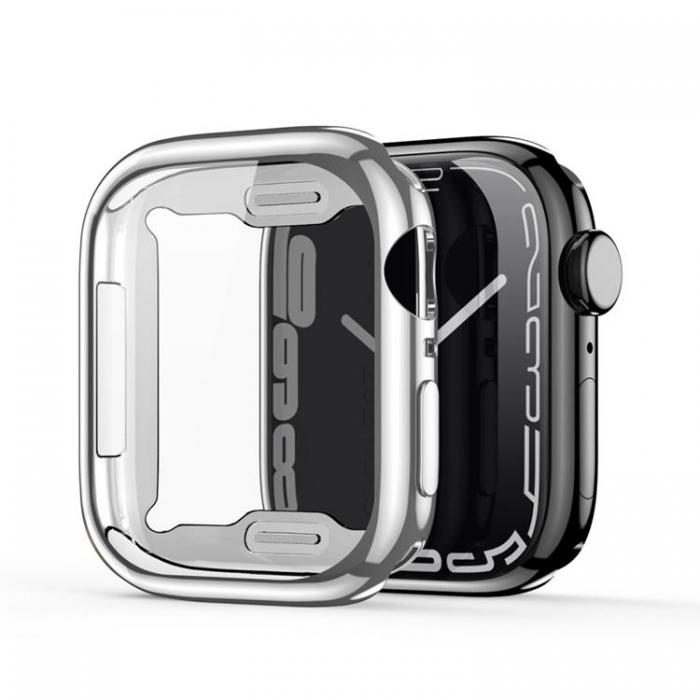 Dux Ducis - DUX DUCIS Apple Watch 4/5/6/SE 44mm Skal Somo Flexible - Silver