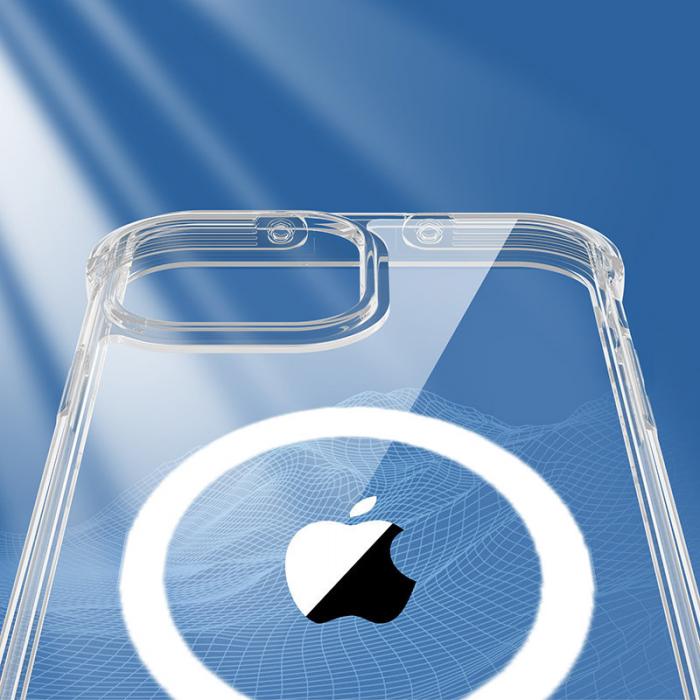 Joyroom - Joyroom Defender Magsafe Skal iPhone 13 Pro - Transparent