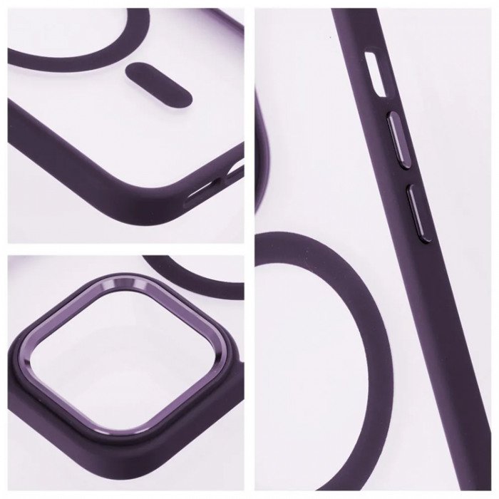 A-One Brand - iPhone 15 Pro Max Mobilskal Magsafe Matte - Lila